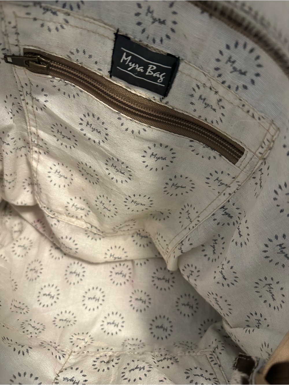 Myra Bag Genuine Cowhide Hair On Hide Leather Tote Western Ranch Purse 17x15x5 - Picture 3 of 4